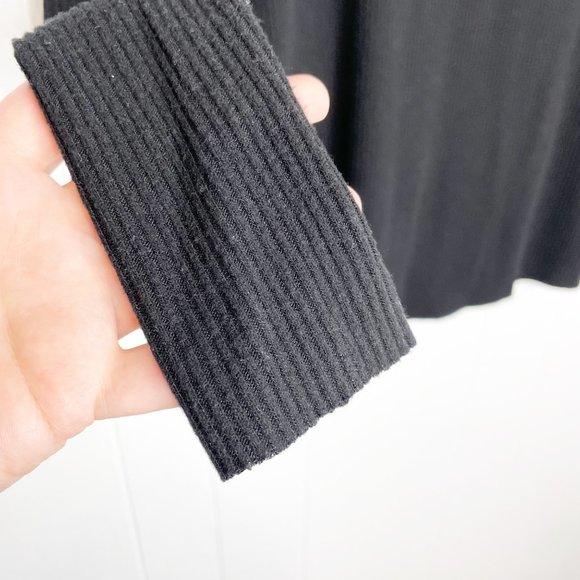 Project Social T x Urban Outfitters V Cut Out Ribbed Sweater Size XS - Picture 6 of 8